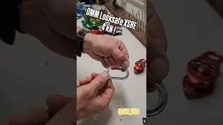 DMM XSRE Locksafe carabiner coming in with a rating of 4kN's!!