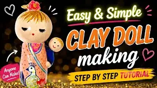 DIY air dry clay projects | air dry clay creations | @Craftinez