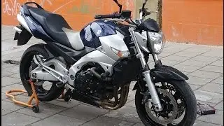 CAMBIO DE POSICION DEL REGULADOR SUZUKI GSR600