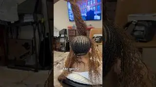Micro braid with sew ins #microbraids #braids #hairstyles