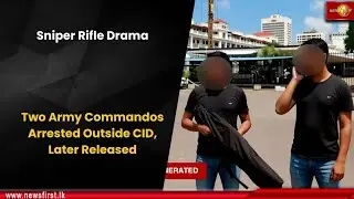 Sniper Rifle Drama: Two Army Commandos Arrested Outside CID, Later Released