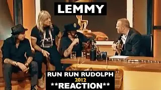 Musicians REACT to Lemmy: Run Run Rudolph (2012 German TV Acoustic) plus electric studio version