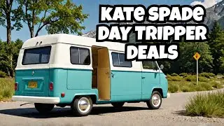 KATE SPADE NEW YORK DAY TRIPPER CAMPER VAN & 3D DAISY CROSSBODY BAG OUTLET STORE #katespadeoutlet