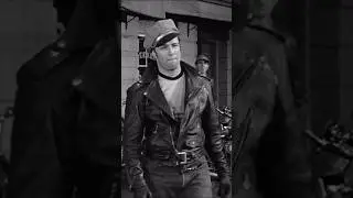 Marlon Brando in &lsquo;The Wild One&rsquo; (1953)🔥#oldhollywood