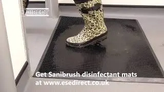 Avoid Contamination with Sanibrush Disinfectant Mats