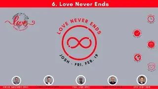 6. Love Never Ends - Love in Any Language