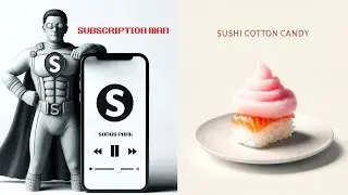 Subscription man & Sushi Cotton Candy | EP007 | Songs Park | Creator Comment