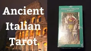 Ancient Italian Tarot Deck Full Walkthrough