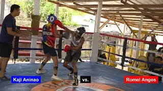 Kaji Aninao vs. Romel Angos | Boxing Amateur Grassroots Program | PMI Boxing Stable