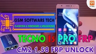 TECNO I5 PRO FRP UNLOCK CM2 MTK