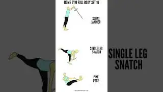 Home Gym Full Body Set 16 (Advanced)