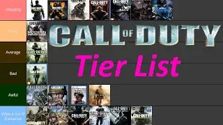 Call of Duty Tier List! - Veterans perspective!!