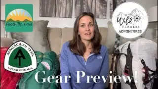 Gear Preview! Foothills Trails Shakedown Hike for Appalachian Trail Thru Hike Attempt 2024! #hiking