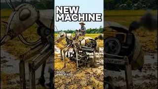 Ant Style Plowing Machine 🐜 | Experimental Handmade Prototype Farm Tool #entertainment #ytshorts