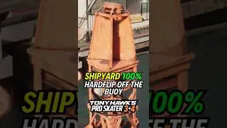 SHIPYARD HARDFLIP OF THE BUOY | 100% GUIDE |💯Tony Hawk's Pro Skater 3 + 4 🏆