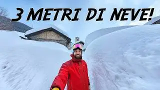 😱​ NON HO MAI VISTO TUTTA QUESTA NEVE!