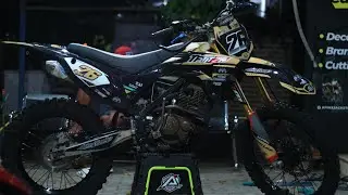 DECAL KLX GORDONS PREMIUM WARNA MOCA.. #mxgraphics #crf150 #decalklx #decalktm #dtracker #klxgordon