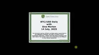 ForexPeaceArmy | Sive Morten BTC/USD Daily Video, 07.14.2025