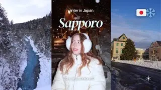 Viagem por Hokkaido - O verdadeiro INVERNO no JAPÃO🇯🇵❄️