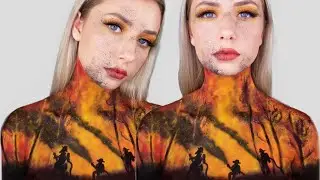 Australian Bushfire | Thankyou to Firefighters Art - AWARENESS VIDEO