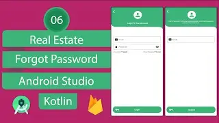 Real Estate App | 06 Forgot Password | Android Studio | Kotlin