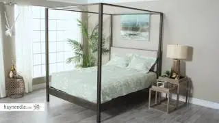 Belham Living Allister Canopy Bed - Product Review Video