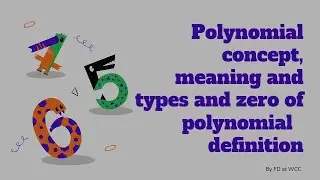 what is polynomial || meaning || types || zero of polynomial || math concepts || FD Klasses