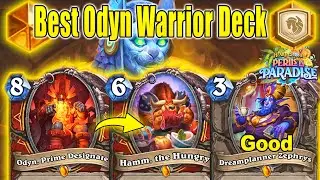 New Best Control Odyn Warrior Deck After Mage Nerfs At Perils in Paradise Mini-Set | Hearthstone