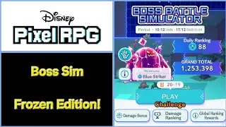 Disney Pixel RPG | Frozen Boss Battle Simulator!