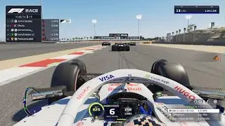 F1 25 gameplay  online Bahr&eacute;in  P9 a taz astur