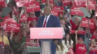 Mark Robinson criticizing student protesters in Parkland shooting, recently resurfaced post shows