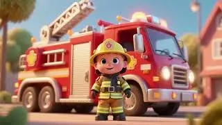 Fire Truck Emergency Lights with Baby John | Nursery Rhymes & Kids Songs | Fun Learning for Toddlers