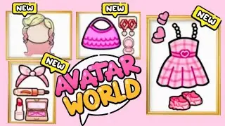 NEW!✨ UNLOCK BARBIE OUTFITS COLLECTION SUPER SECRETS IN AVATAR WORLD #avatarworld 