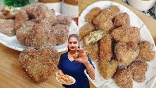 बची हुई चीजों से बनाए ये Cheesy Party cutlet 😜🤤 #gharkanayaswad #cutlet