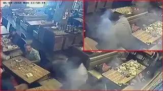 On cam: Mobile phone blasts in man&rsquo;s pocket