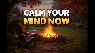 Campfire 🔥 Relaxing Sounds in HD | Continuous Play - sleep - meditate - fireplace - mind - to relax