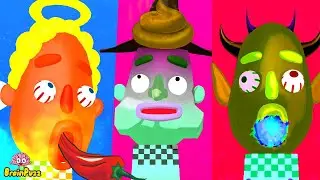 Sandwich Runner Battle - Angel 🆚 Witch 🆚 Demon - Funny Mobile Games All Level Gameplay Walkthrough