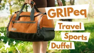 This disc golf bag is a GAME CHANGER 🤩 GRIPeq Travel Sports Duffel