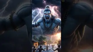 Indra Dev ka Ghamand Tod Diya Chhote Krishna Ne 😱 | Govardhan Story #ai #balkrishna #shrikrishna