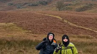 Hiking up Old Man of Coniston!!!