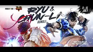 NEW FREE FIGHTERS WISH || FREEFIRE || RYU & CHUN LI BUNDLES EVENT FULL DETAIL IN SHORT #short