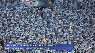 SES+ crew preview the Army, Navy game!