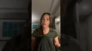 Megan Fox Instagram Live 25 Aug, 2020
