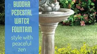 BUDDHA PEDESTAL WATER FOUNTAIN