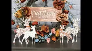 Deer Cutouts - Pine & Dots - Chalk Couture