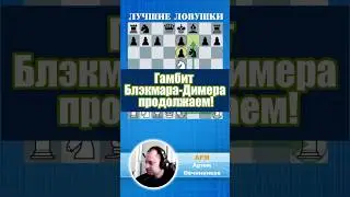 Гамбит Блэкмара-Димера #chess #дебют #шахматы #гамбит #шахматыобучение #chesscom #lichess #rawersson