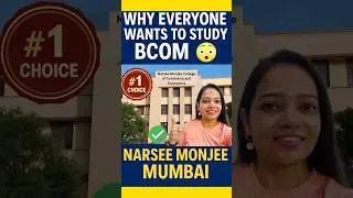Narsee Monjee College of Commerce, Mumbai &ndash; #1 for B.Com? 📚🏆| #shortvideo #shorts  #youtubeshorts
