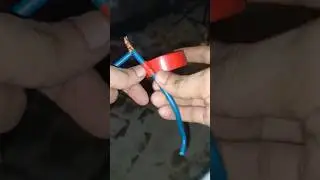How to cover the junction of two wires #diy #vedio #shorts