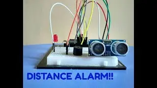 How to make Arduino ultrasonic distance alarm