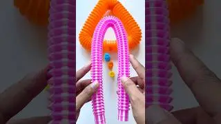 Creating Calm POP Tube | DIY Relaxing ASMR #asmr #satisfyingvideos #relaxing #oddasmr #creative